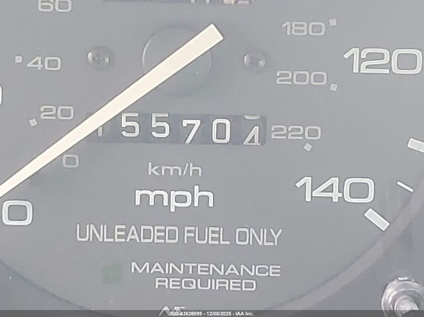 1997 Honda Accord Ex VIN: 1HGCD5654VA110893 Lot: 43826099