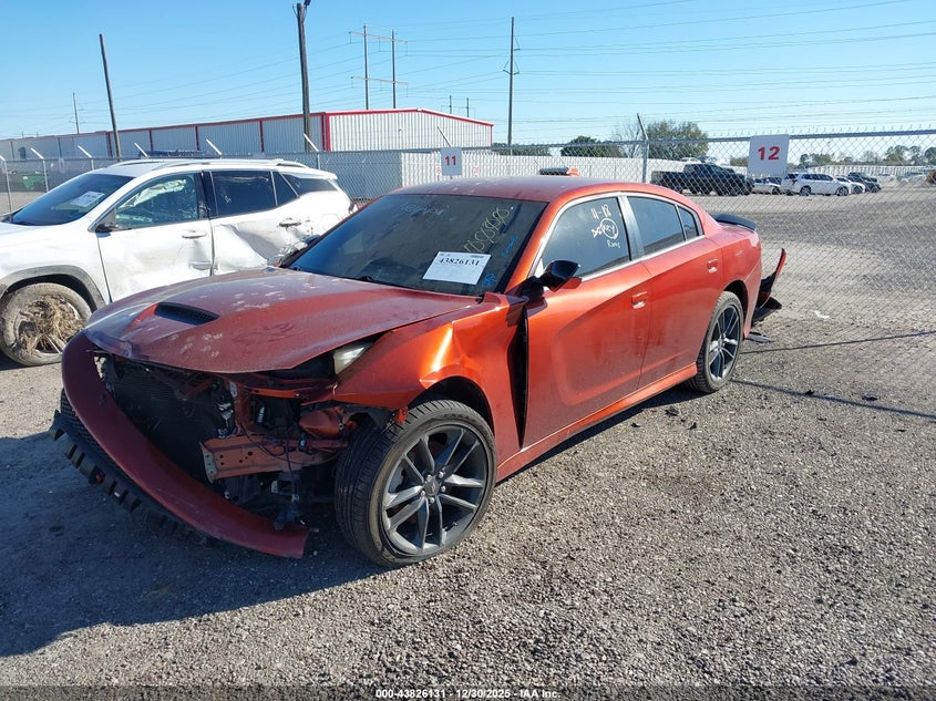 Vin: 2c3cdxmg7ph520000, lot: 44321620, dodge charger gt awd 20232