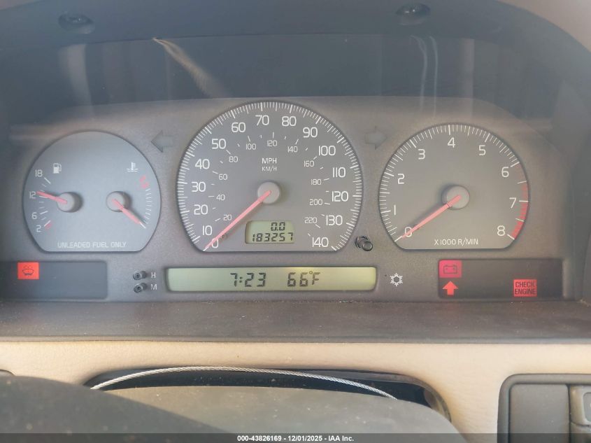 1998 Volvo V70 Glt VIN: YV1LW5641W2382047 Lot: 43826169