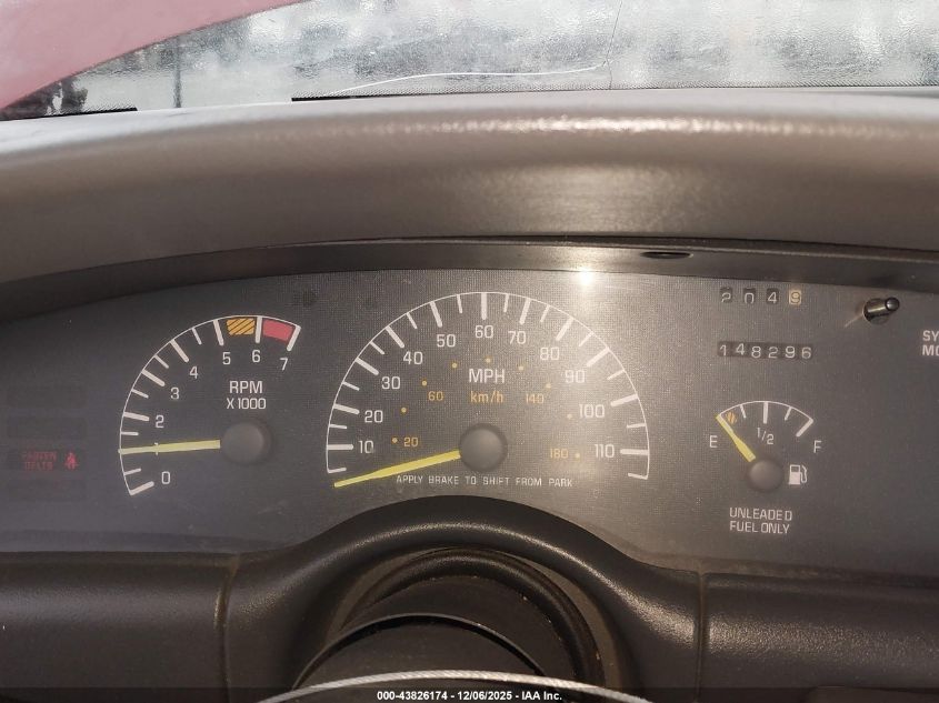 1997 Pontiac Bonneville Se VIN: 1G2HX52K0VH261054 Lot: 43826174