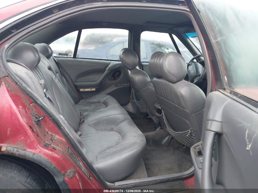 1997 Pontiac Bonneville Se VIN: 1G2HX52K0VH261054 Lot: 43826174