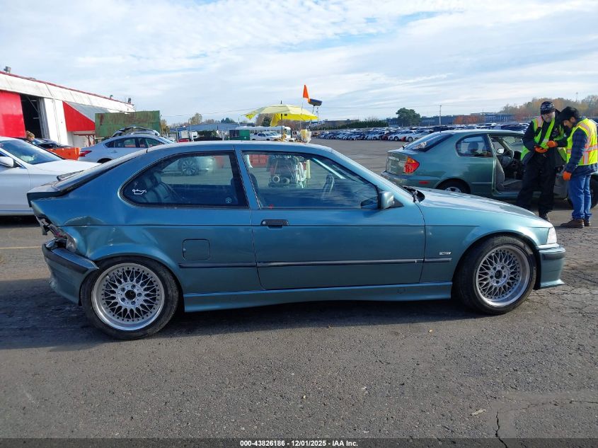 1997 BMW 318Ti VIN: WBACG7326VAS98471 Lot: 43826186