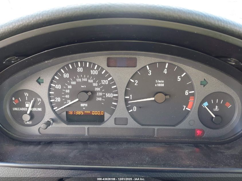 1997 BMW 318Ti VIN: WBACG7326VAS98471 Lot: 43826186