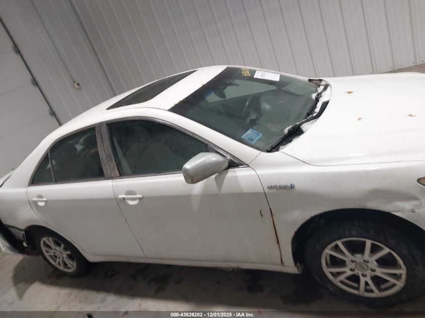 2009 Toyota Camry Hybrid VIN: 4T1BB46K09U081117 Lot: 43826202