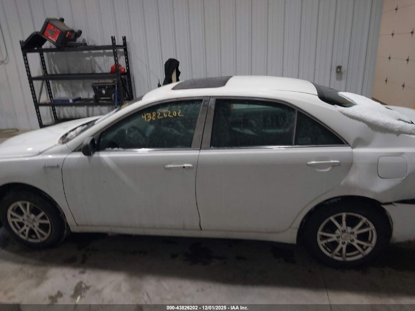 2009 Toyota Camry Hybrid VIN: 4T1BB46K09U081117 Lot: 43826202