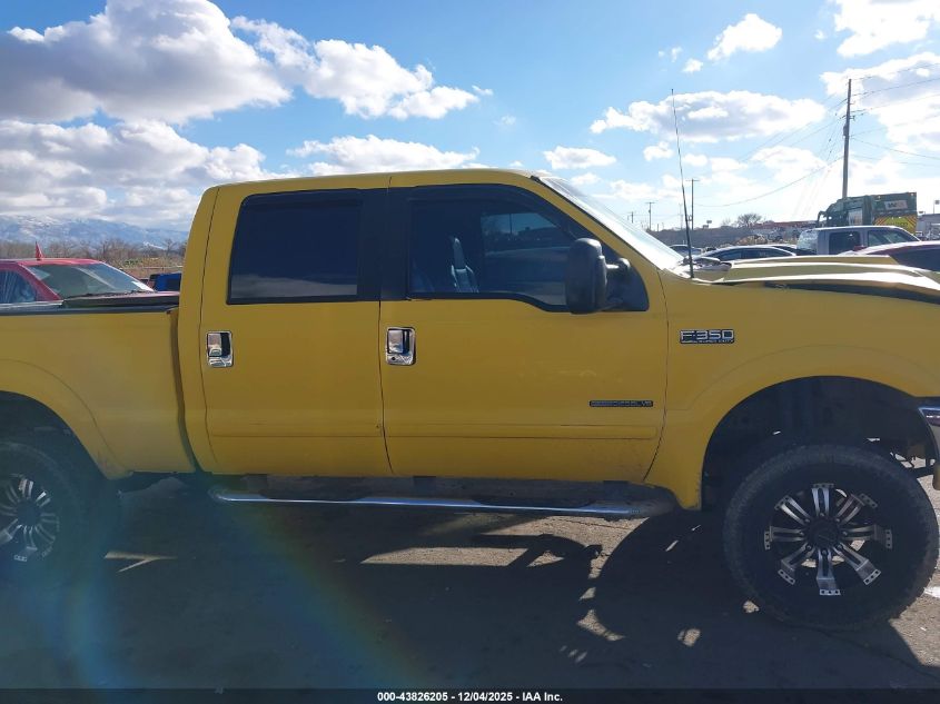 2002 Ford F-350 Lariat/Xl/Xlt VIN: 1FTSW31F42EB34849 Lot: 43826205