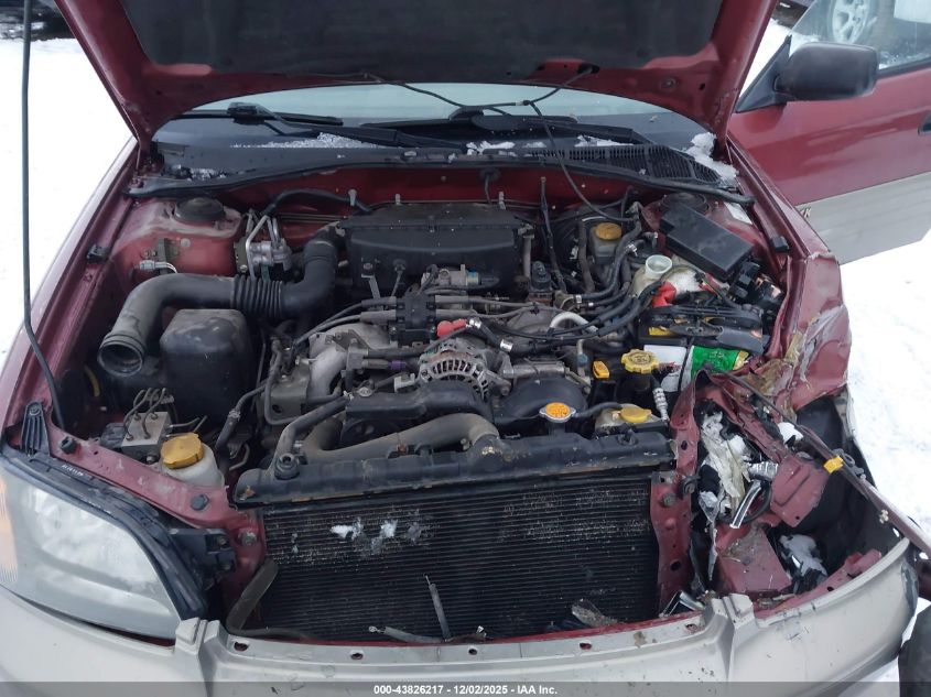 2003 Subaru Outback VIN: 4S3BH675X37602051 Lot: 43826217