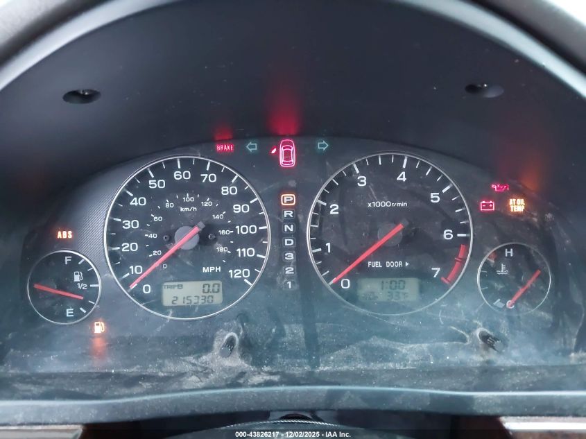 2003 Subaru Outback VIN: 4S3BH675X37602051 Lot: 43826217