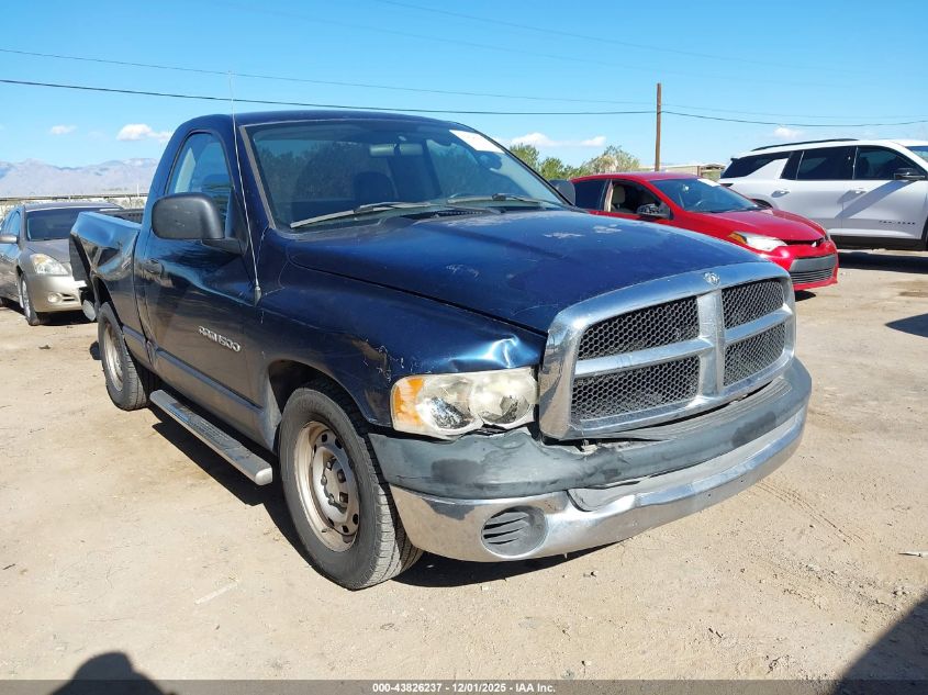 2005 Dodge Ram 1500 St VIN: 1D7HA16K15J628378 Lot: 43826237