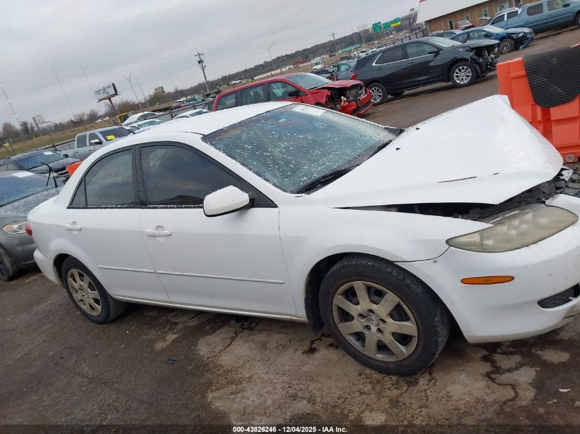 2005 Mazda Mazda6 I Base VIN: 1YVFP80C855M61336 Lot: 43826246