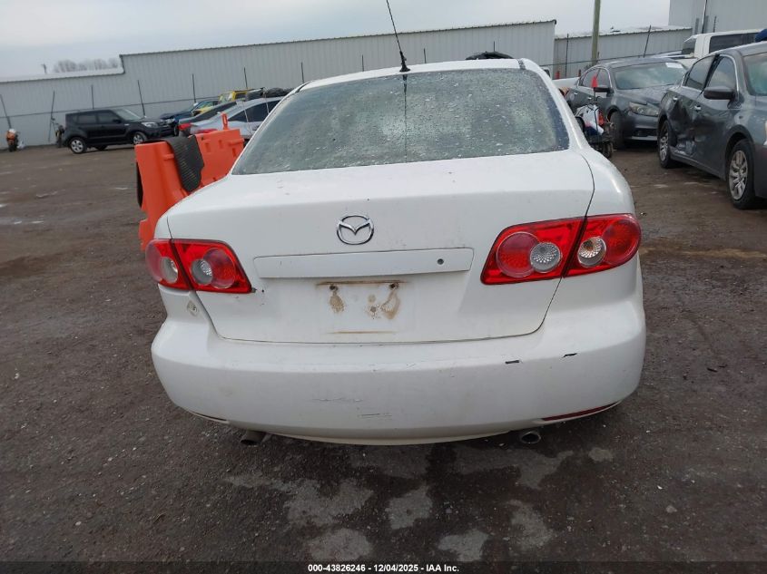 2005 Mazda Mazda6 I Base VIN: 1YVFP80C855M61336 Lot: 43826246