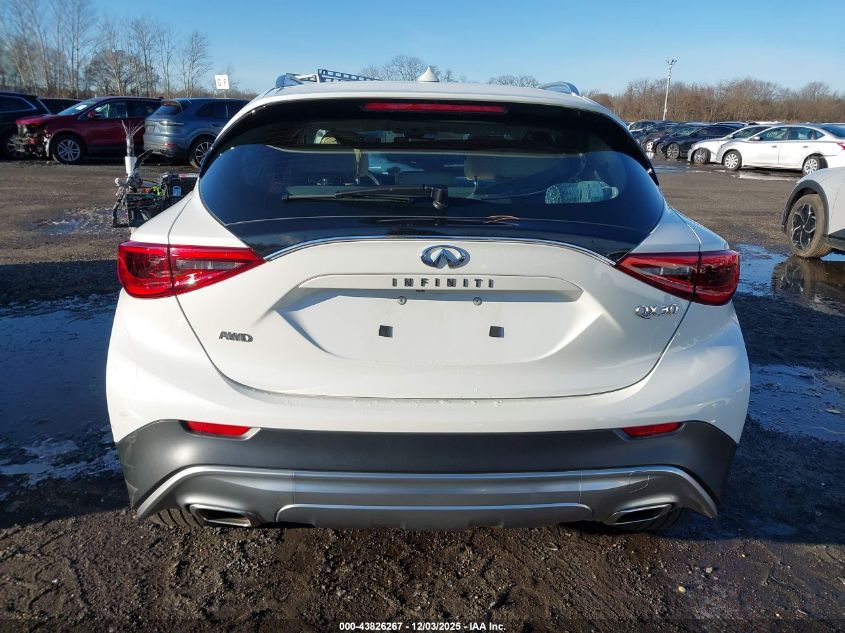 2017 Infiniti Qx30 Luxury VIN: SJKCH5CR1HA031256 Lot: 43826267