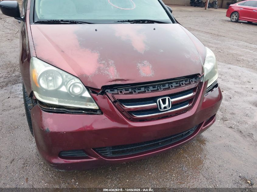 2007 Honda Odyssey Lx VIN: 5FNRL38237B085613 Lot: 43826315