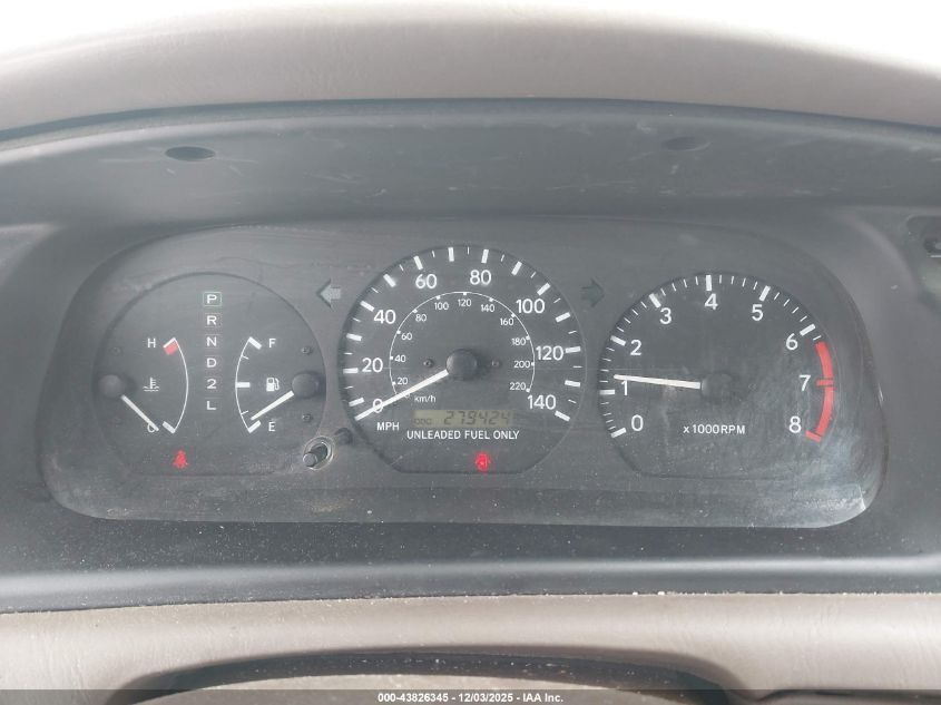 1998 Toyota Camry Le V6 VIN: 4T1BF22KXWU049091 Lot: 43826345