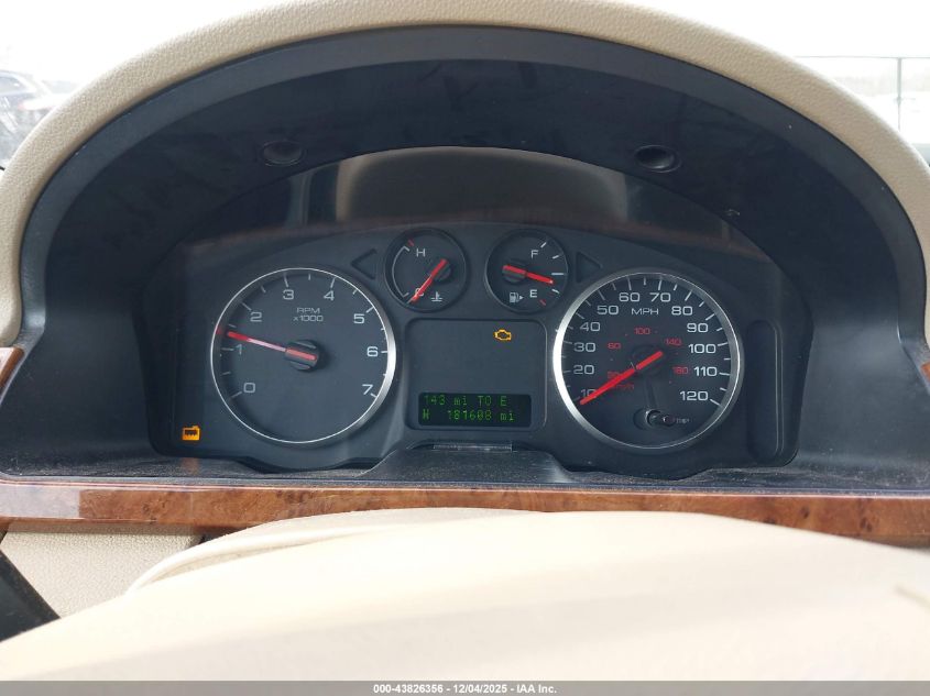 2007 Ford Five Hundred Sel VIN: 1FAHP24177G135464 Lot: 43826356