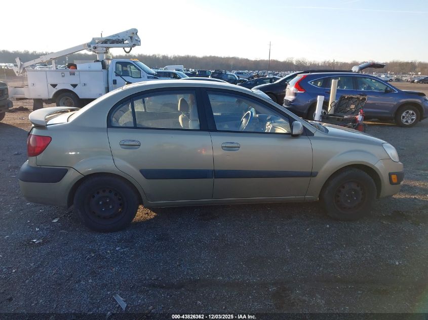 2008 Kia Rio Lx VIN: KNADE123286352003 Lot: 43826362