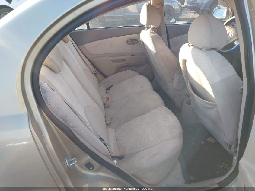 2008 Kia Rio Lx VIN: KNADE123286352003 Lot: 43826362