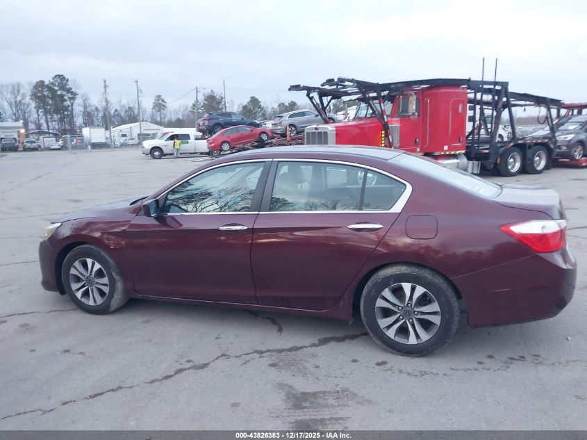 2013 Honda Accord Lx VIN: 1HGCR2F33DA126158 Lot: 43826383