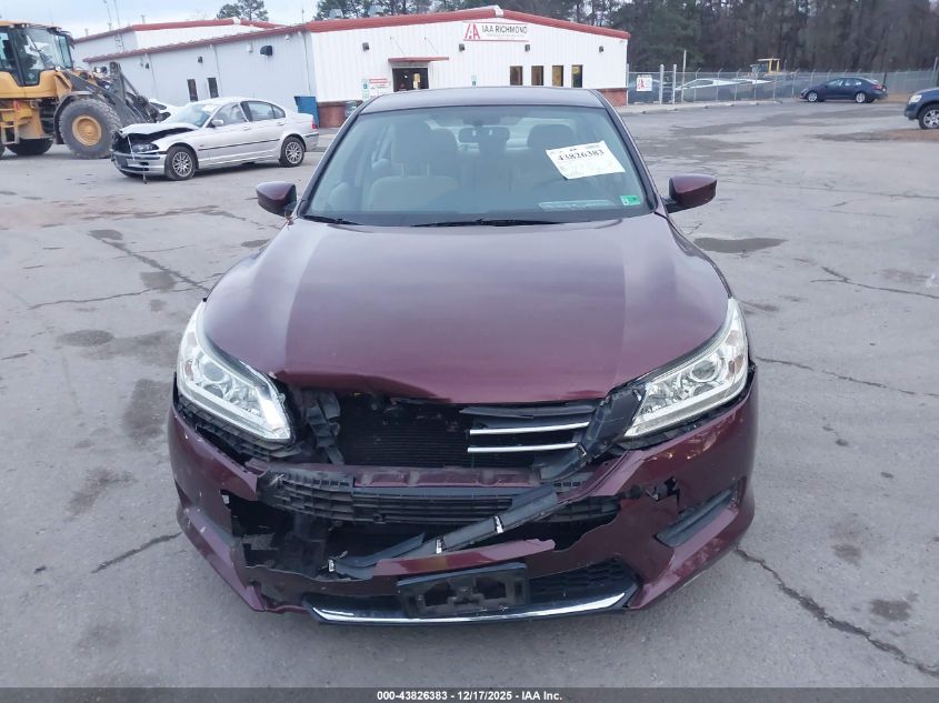 2013 Honda Accord Lx VIN: 1HGCR2F33DA126158 Lot: 43826383