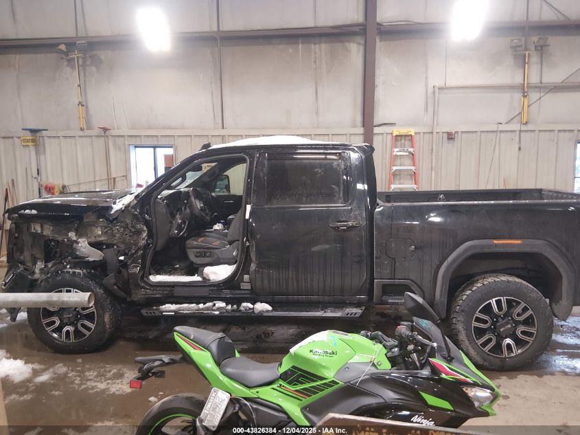 2021 GMC Sierra 2500Hd 4Wd Standard Bed At4 VIN: 1GT49PEY3MF298545 Lot: 43826384