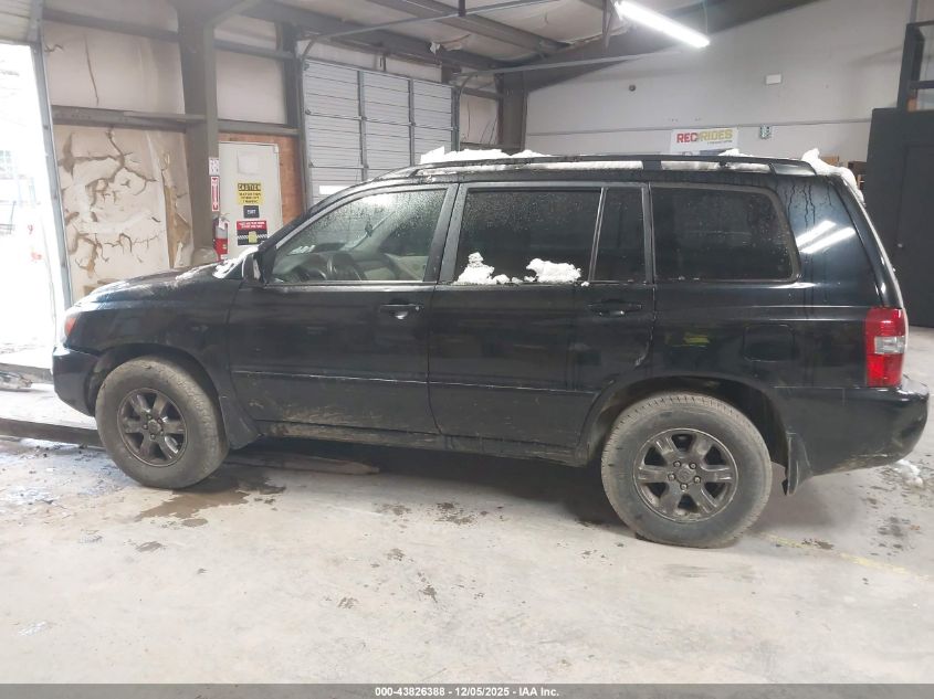 2004 Toyota Highlander V6 VIN: JTEEP21A740053817 Lot: 43826388