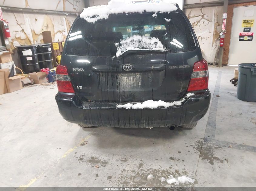 2004 Toyota Highlander V6 VIN: JTEEP21A740053817 Lot: 43826388