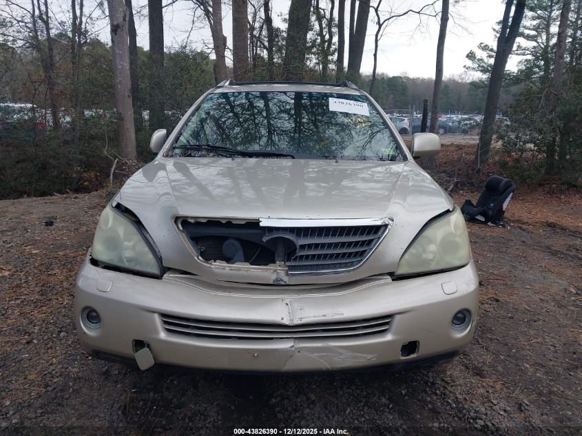 2007 Lexus Rx 400H VIN: JTJGW31UX72002821 Lot: 43826390