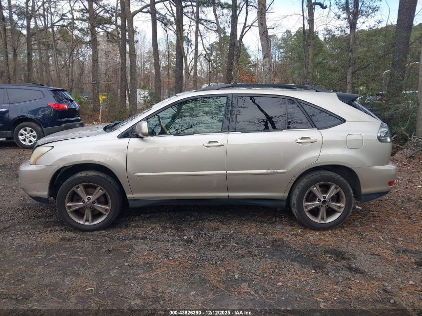 2007 Lexus Rx 400H VIN: JTJGW31UX72002821 Lot: 43826390
