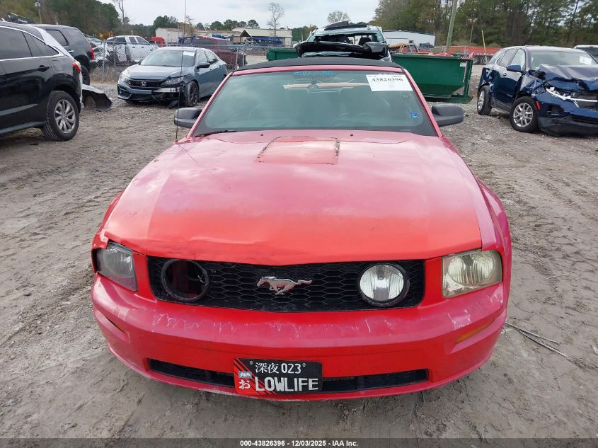 2005 Ford Mustang Gt VIN: 1ZVFT85H555242238 Lot: 43826396
