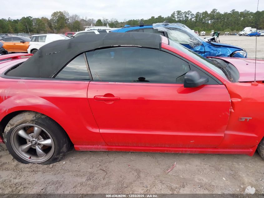 2005 Ford Mustang Gt VIN: 1ZVFT85H555242238 Lot: 43826396