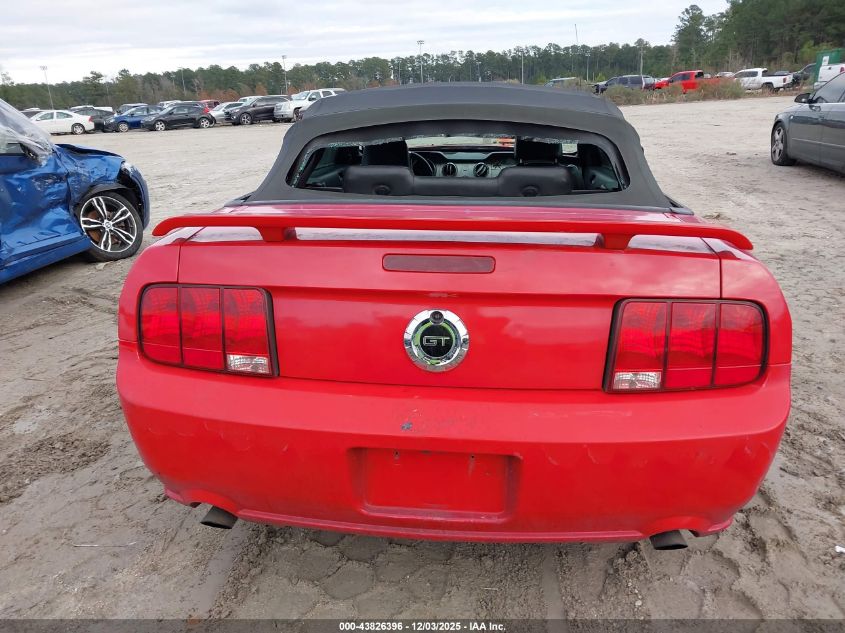 2005 Ford Mustang Gt VIN: 1ZVFT85H555242238 Lot: 43826396
