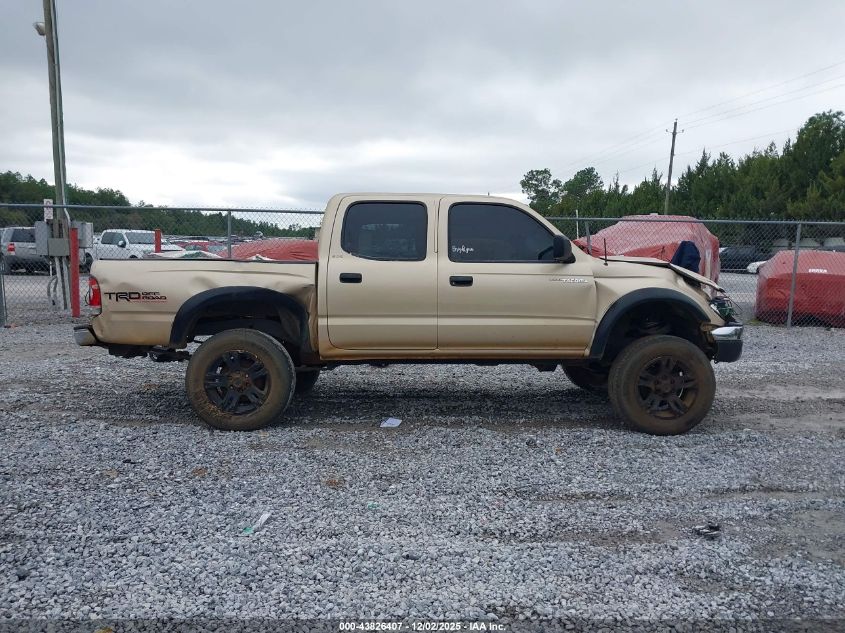 2001 Toyota Tacoma Prerunner V6 VIN: 5TEGN92N21Z873716 Lot: 43826407