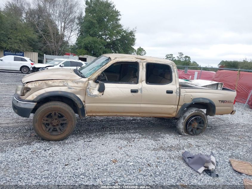 2001 Toyota Tacoma Prerunner V6 VIN: 5TEGN92N21Z873716 Lot: 43826407