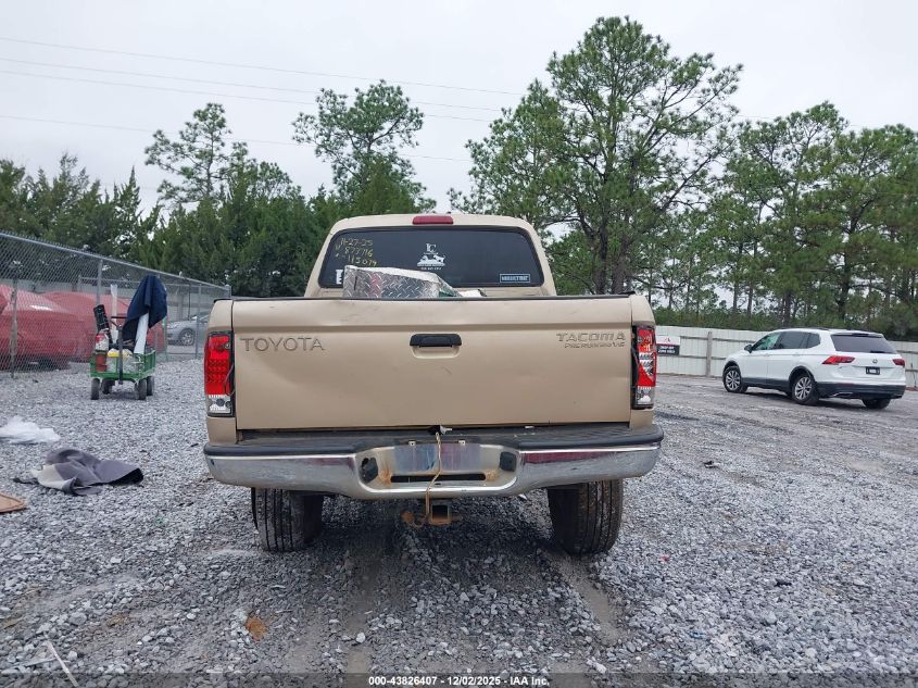 2001 Toyota Tacoma Prerunner V6 VIN: 5TEGN92N21Z873716 Lot: 43826407