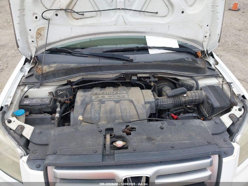 2007 Honda Pilot Ex VIN: 2HKYF18467H540951 Lot: 43826456