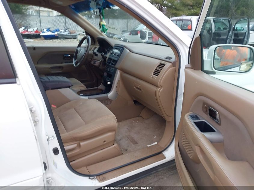 2007 Honda Pilot Ex VIN: 2HKYF18467H540951 Lot: 43826456