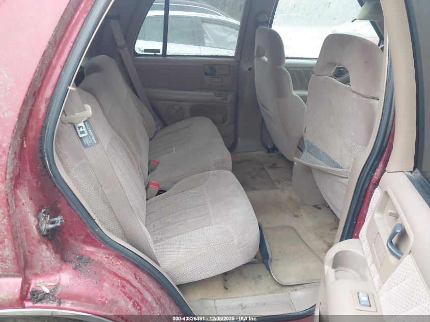 1997 Chevrolet Blazer VIN: 1GNC513W2V2188892 Lot: 43826461