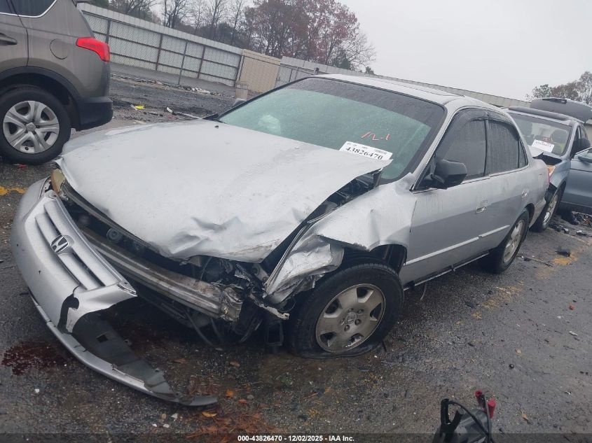 2001 Honda Accord 3.0 Ex VIN: 1HGCG16511A019218 Lot: 43826470