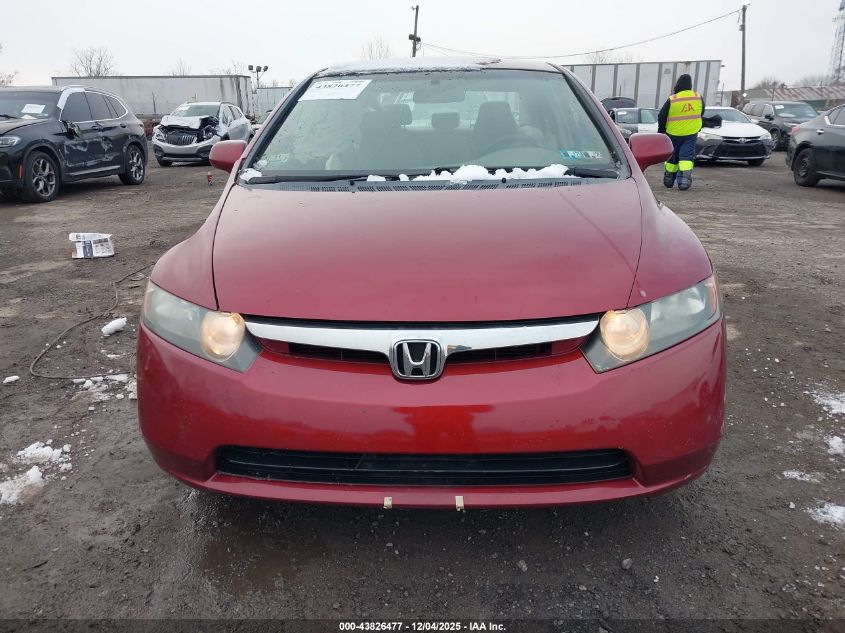 2008 Honda Civic Lx VIN: 1HGFA16558L055846 Lot: 43826477