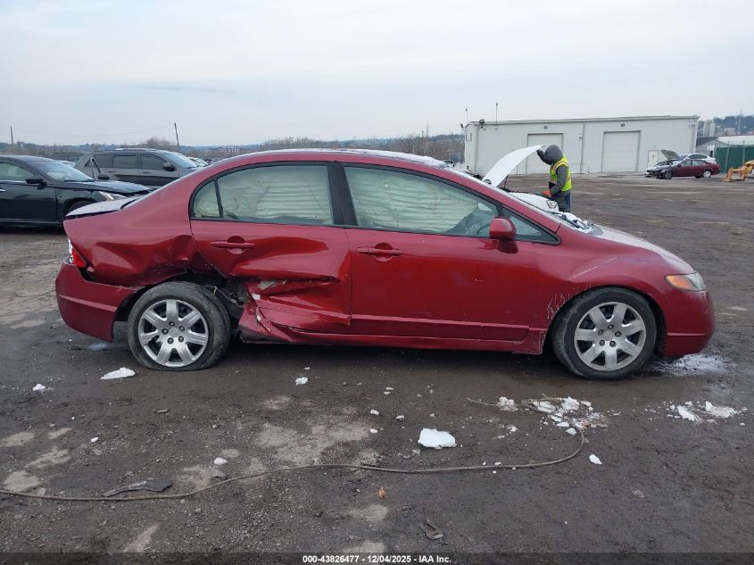 2008 Honda Civic Lx VIN: 1HGFA16558L055846 Lot: 43826477