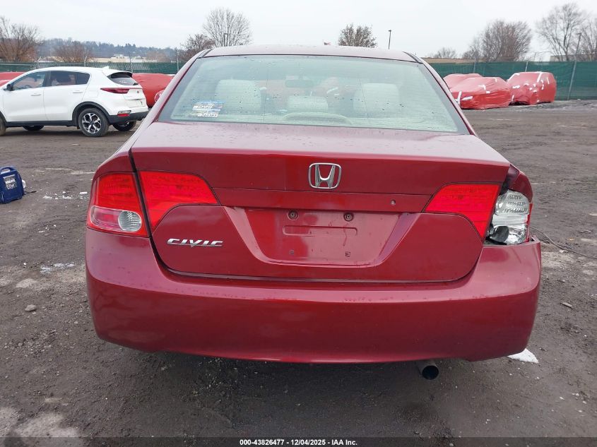 2008 Honda Civic Lx VIN: 1HGFA16558L055846 Lot: 43826477