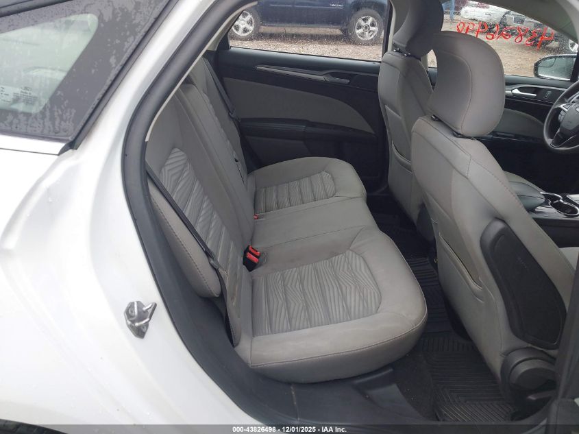 2016 Ford Fusion S VIN: 3FA6P0G73GR296415 Lot: 43826498