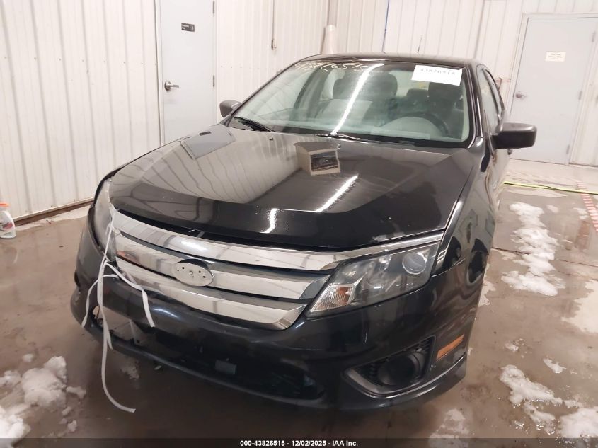 2012 Ford Fusion S VIN: 3FAHP0GA0CR129301 Lot: 43826515
