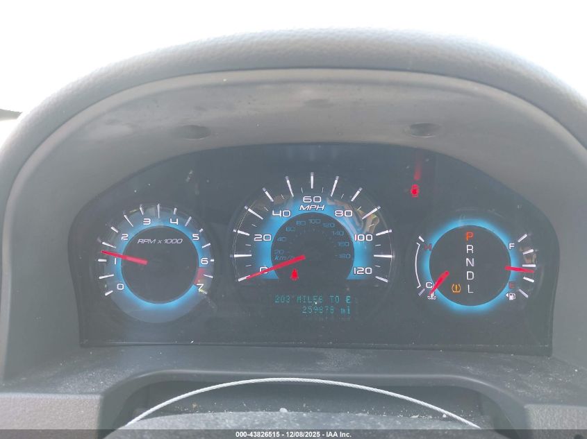 2012 Ford Fusion S VIN: 3FAHP0GA0CR129301 Lot: 43826515