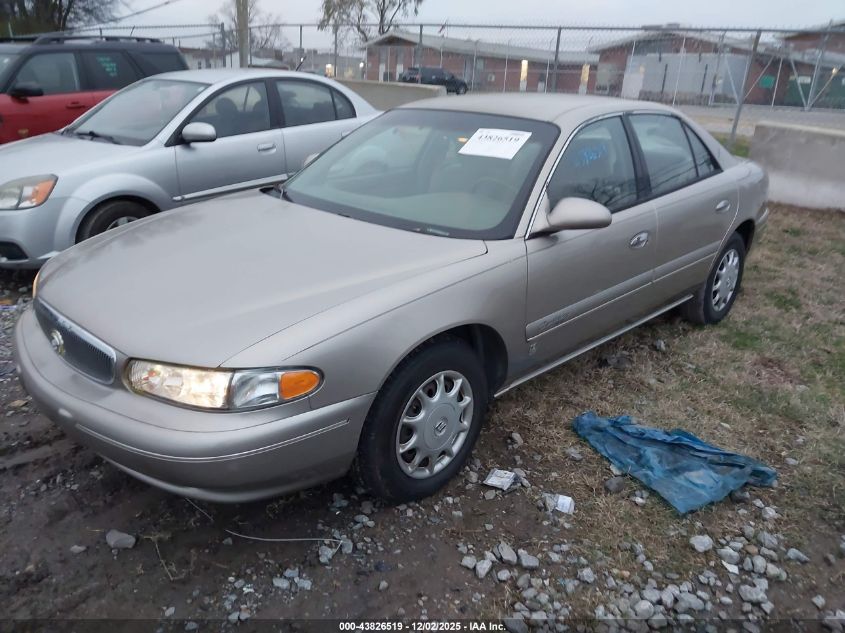 2002 Buick Century Custom VIN: 2G4WS52J321123415 Lot: 43826519