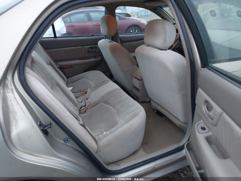 2002 Buick Century Custom VIN: 2G4WS52J321123415 Lot: 43826519