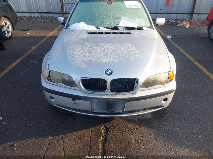 2005 BMW 325I VIN: WBAET374X5NJ90498 Lot: 43826538