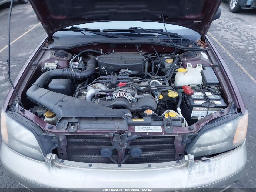 2000 Subaru Outback VIN: 4S3BH6651Y7669064 Lot: 43826550