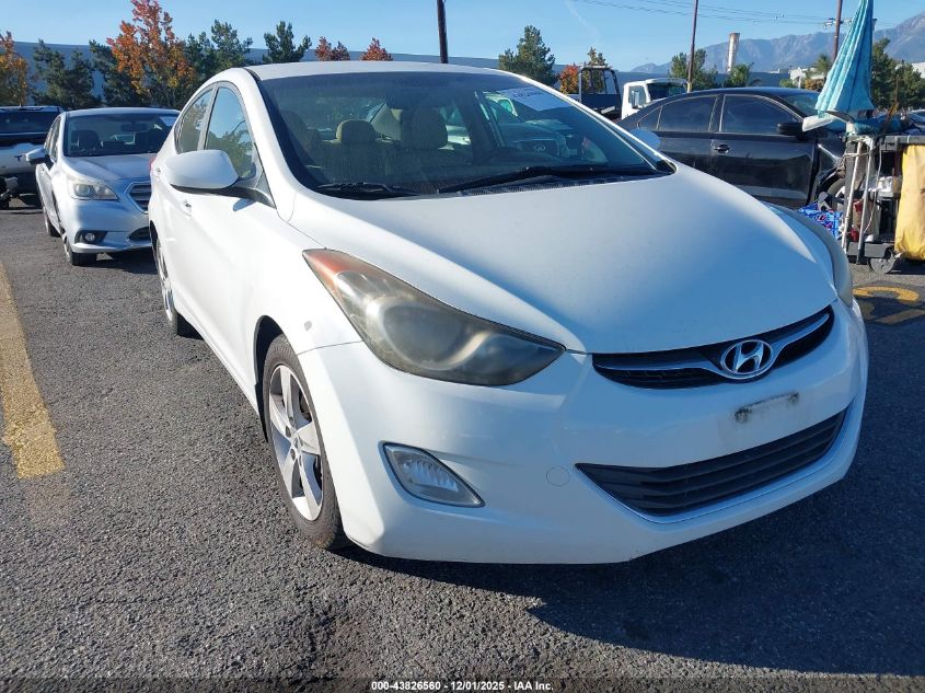 2013 Hyundai Elantra Gls VIN: 5NPDH4AE1DH290169 Lot: 43826560