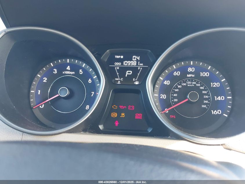 2013 Hyundai Elantra Gls VIN: 5NPDH4AE1DH290169 Lot: 43826560